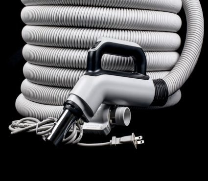 Central Vacuum Combo Electric Hose 24/110v 30'